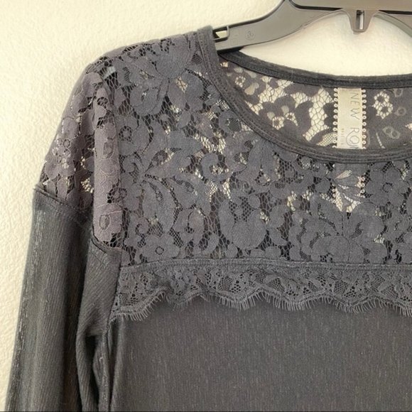 Free people New Romantics black top xs - Picture 4 of 5